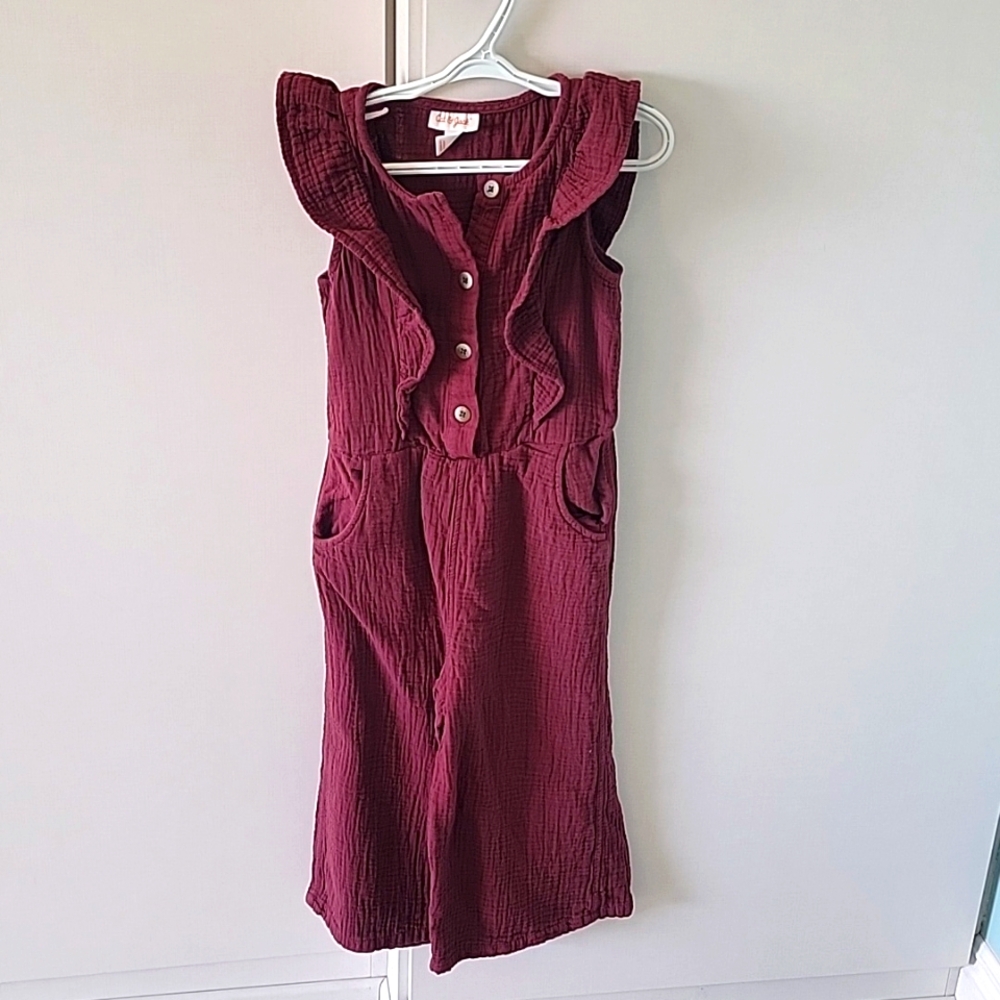 Maroon Jumpsuit